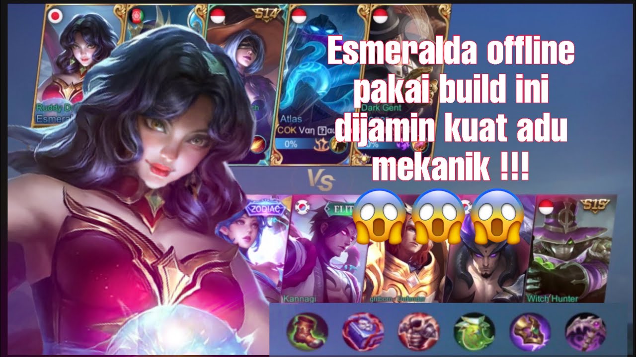 Esme build semi tank , auto GG bosss !!! #solorush #solovssquad # ...