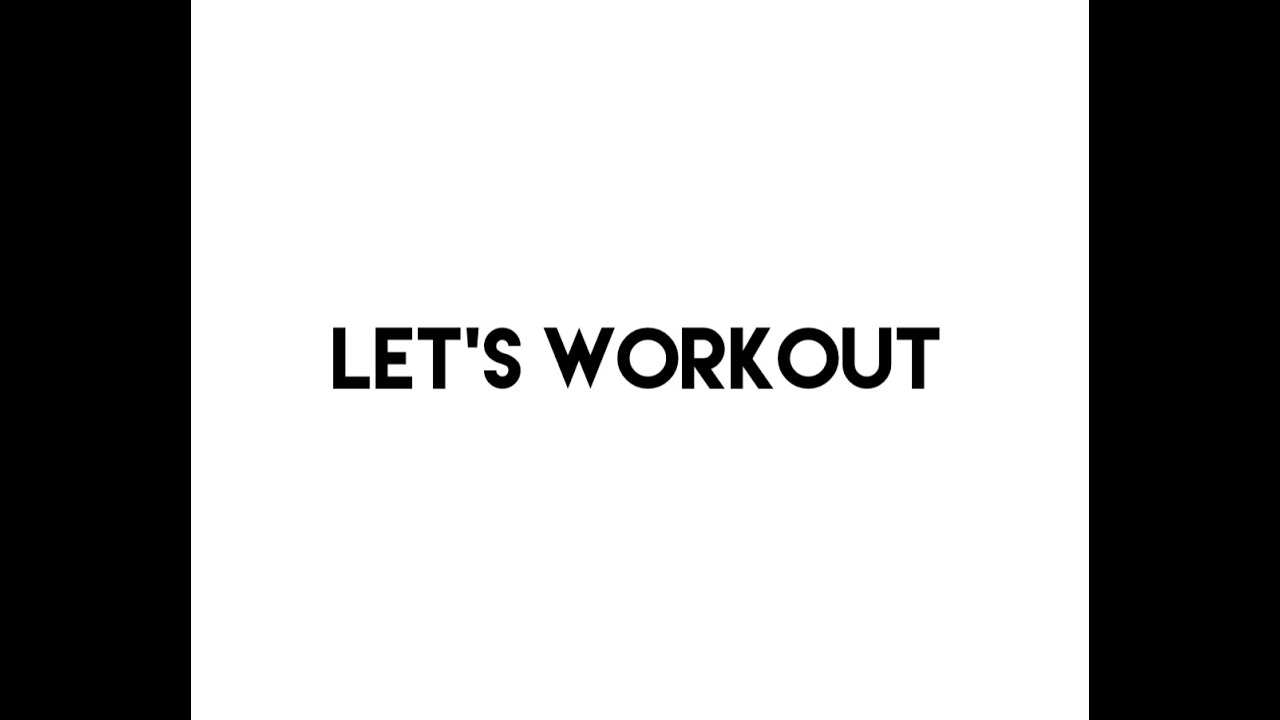 Let's Workout Good Knees Challenge YouTube