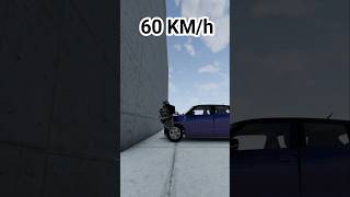 Realistic Suzuki Swift Crash test Low to High Speed #Shorts #crashdrive #beamngdrive