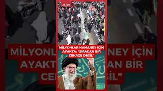 İran Halkı Şehit Ayetullah Hamaneyi Son Yolculuğuna Uğurluyor Şfet