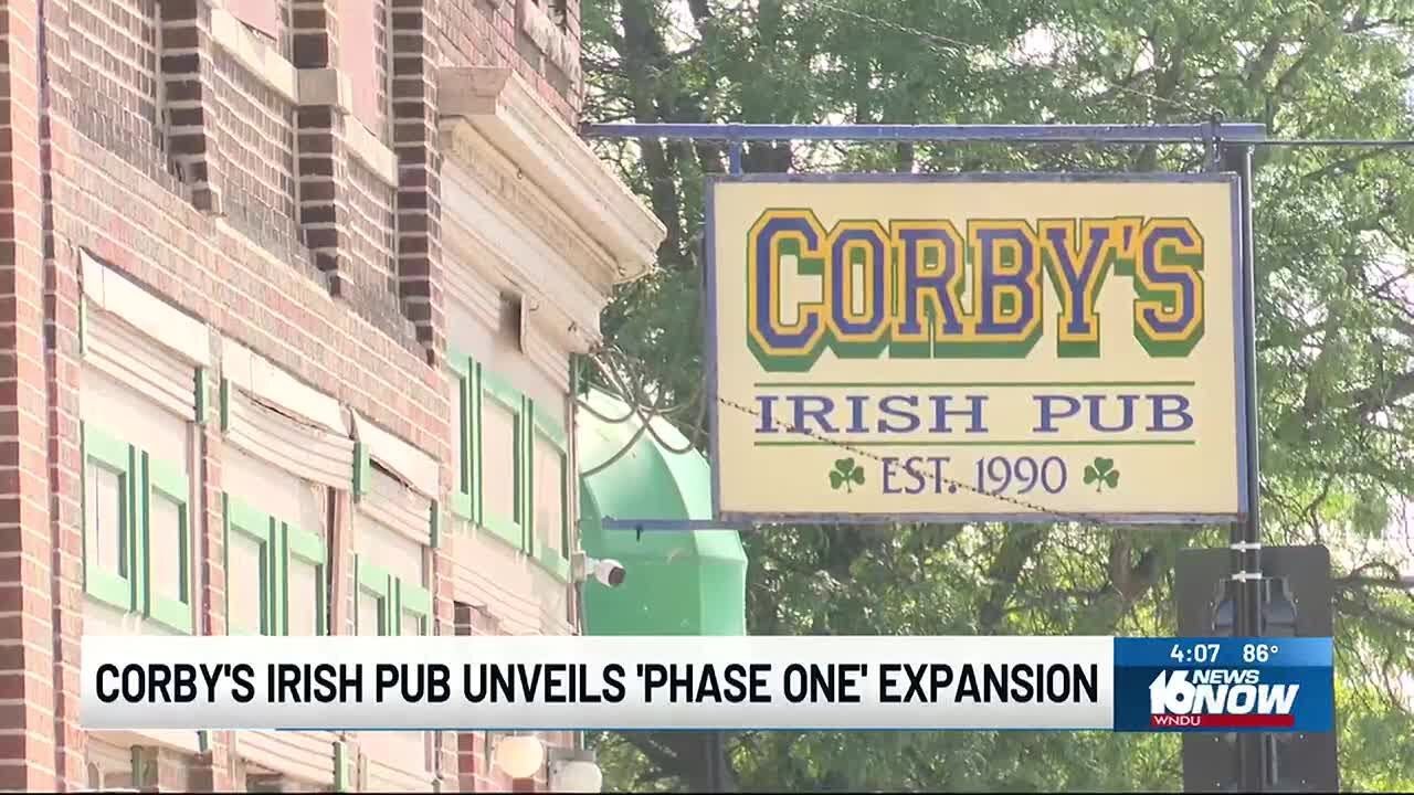 Corby’s Irish Pub to hold grand opening for Phase 1 of major expansion