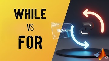 همه چیز درباره حلقه while در متلب و تفاوت آن با for