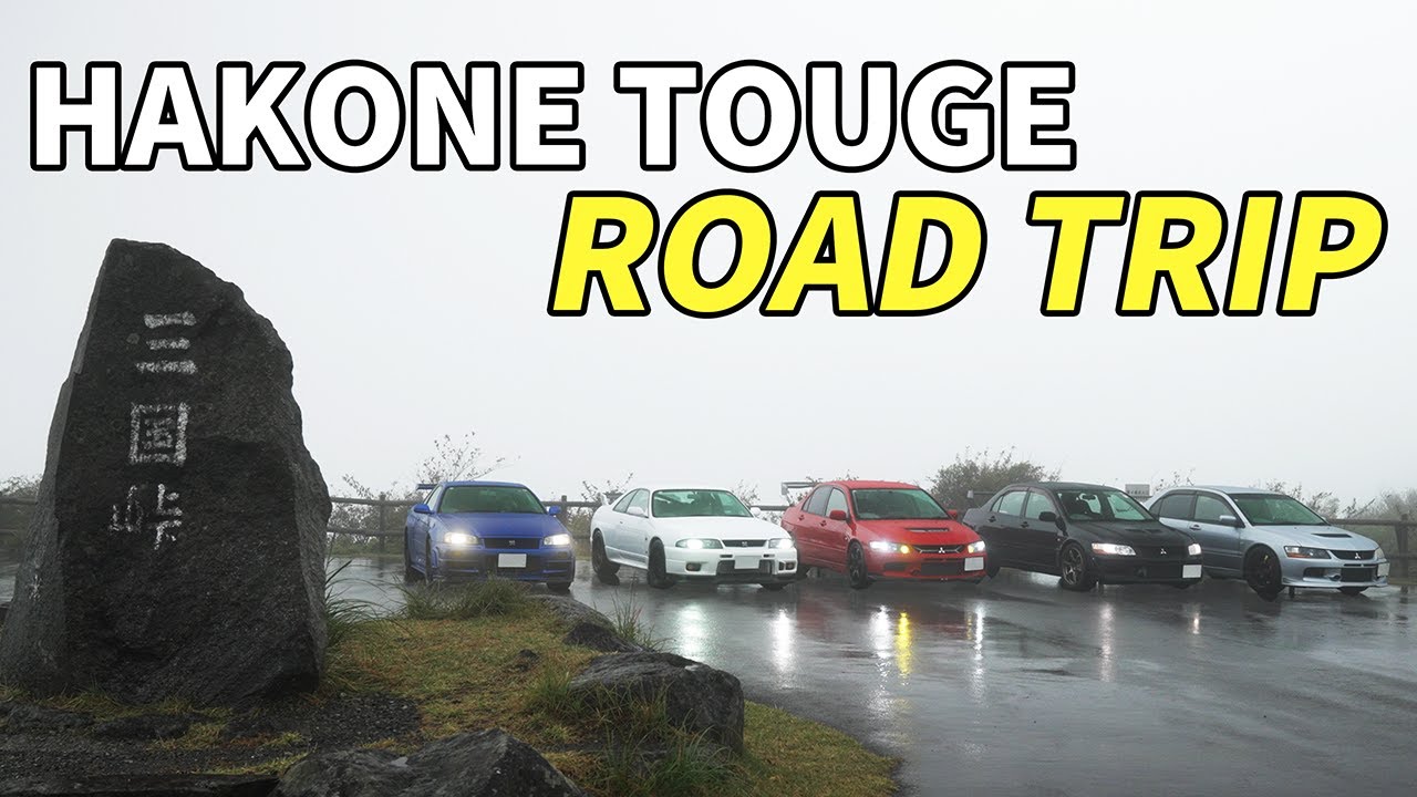 Road Trip to Japan's Famous Touge Roads!! -Hakone TOUGE-
