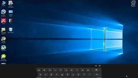 How to Enable or Disable Touch keyboard in windows 10