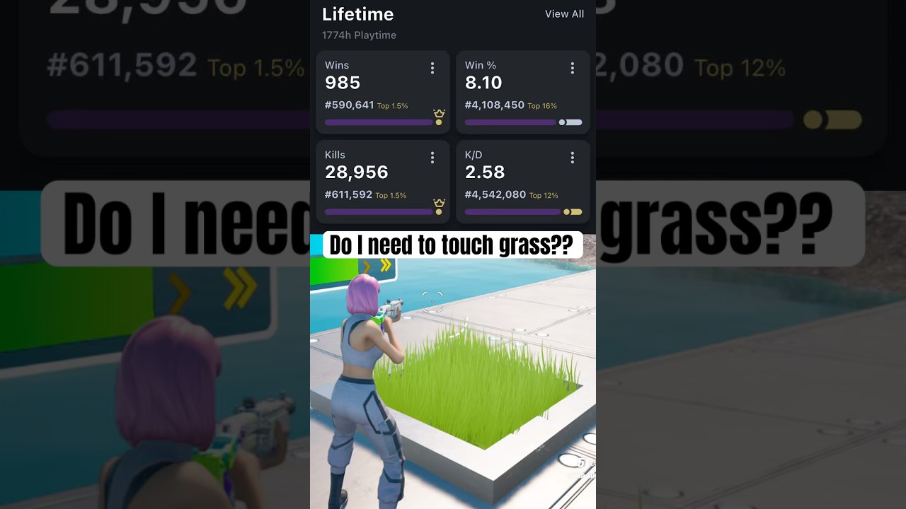 POV of a Fortnite YouTuber🥶