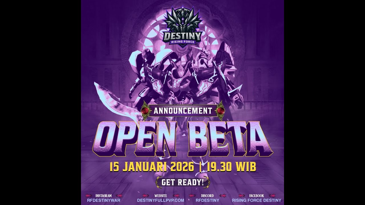 🔴RF Destiny !! OBT DAY - 2 !!! DONE RELOG AA !!