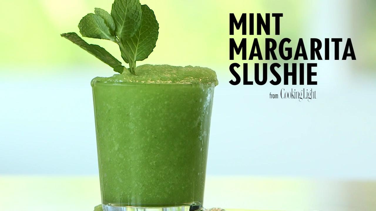 How To Make A Mint Margarita Slushie Cooking Light You