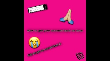 How to get your account back if your account has been hack on imvu