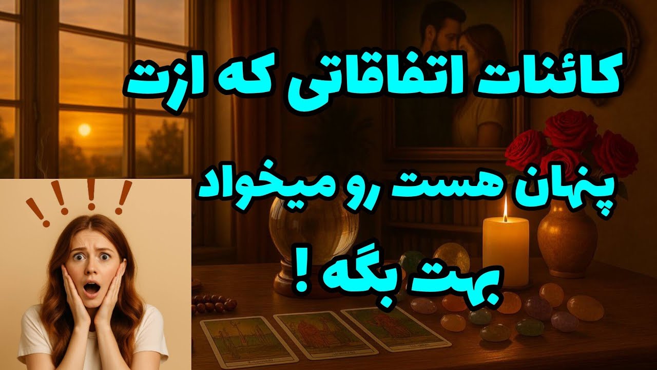 فال تاروت آدم و حوا - کائنات اتفاقاتی که ازت پنهان هست رو میخواد بهت بگه!❤️🔑❤️