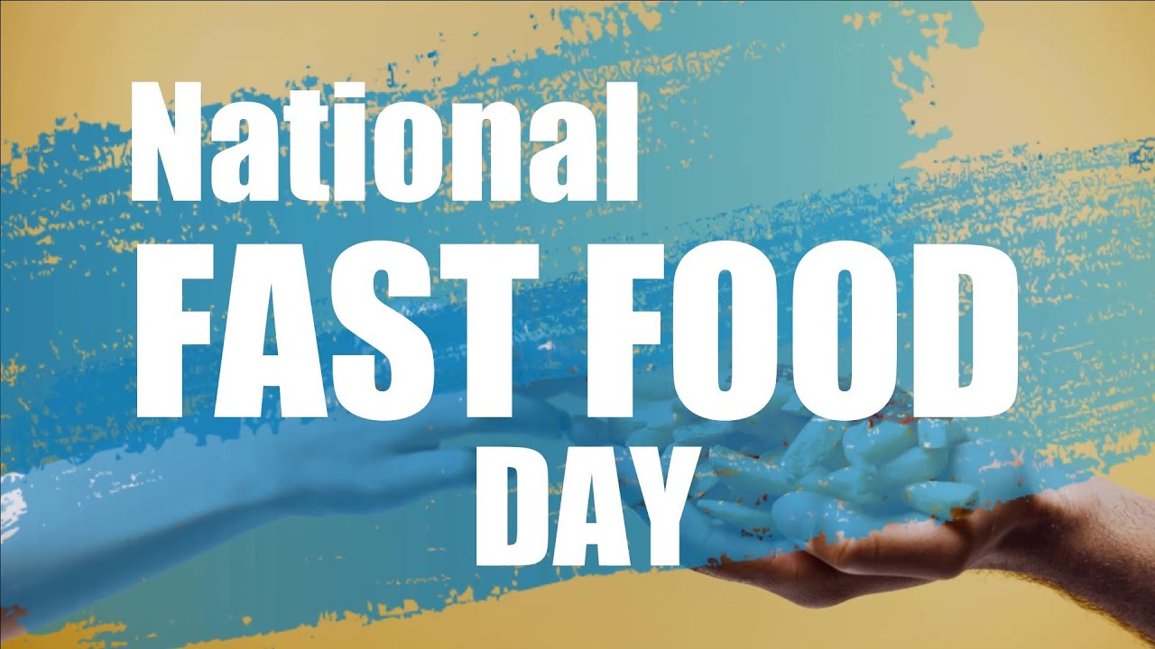 On November 16th, it’s National Fast Food Day