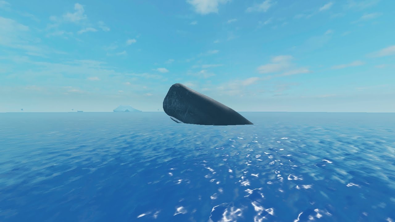 ASI DE DIFÍCIL ES LA VIDA DE UN CACHALOTE SOLITARIO/oceánic testing 2 Roblox #cachalote #roblox #mar