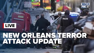 LIVE NOW: Officials Give Update On New Orleans Terror Attack