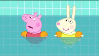 George Pig Learns How To Swim! | Kids TV And Stories