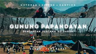 MOUNT PAPANDAYAN GARUT | Dead Forest, Edelweiss, and fun camping | MOTORBIKING - HIKING - CAMPING