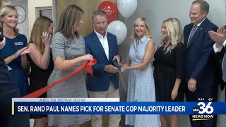 Senator Rand Paul names his pick for GOP Senate majority leader 111124
