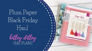 Plum Paper Black Friday Haul | New Modern Color Scheme