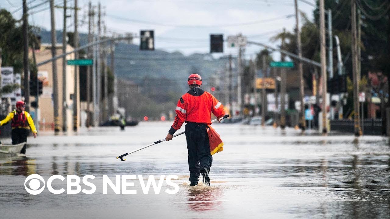 Californians bracing for another round of rainstorms - YouTube