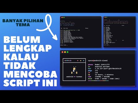Cara Mengubah Tampilan Termux Menjadi Lebih Menarik dan Profesional
