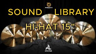 Foenixa Spectrum Hi-Hat 15" - Sound Demo &amp; Detail