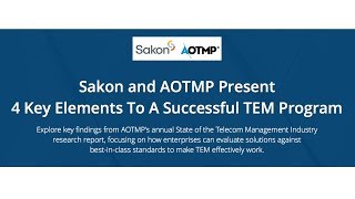 Sakon and AOTMP Present: 4 Key Elements To A Successful TEM Program (Webinar Replay) screenshot 4
