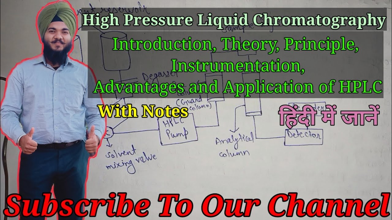 HPLC / High Performance Liquid Chromatography / High Pressure Liquid