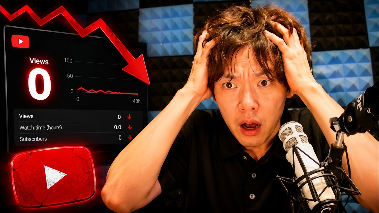 YouTube再生回数ゼロが続くときの改善ポイント