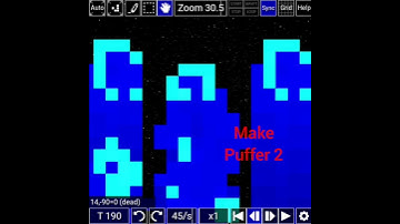 How to make period 20 backward rake based on Ecologist - Conway