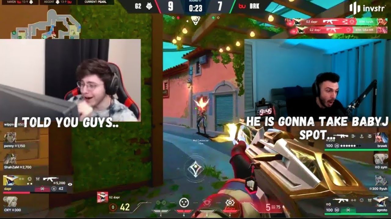 SEN Tarik & Zombs Reacts To G2 Dapr's AIMBOT 4k Vs BreakThru