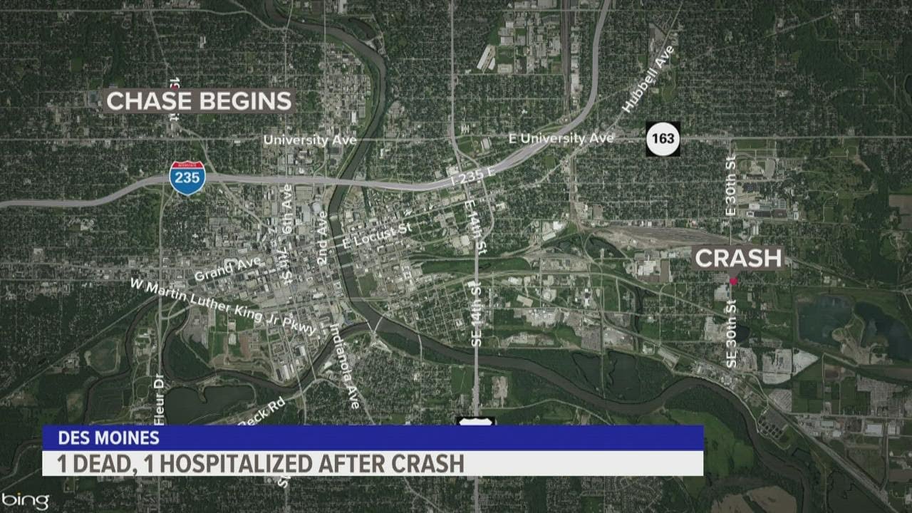 DMPD: Driver killed after crashing into a tree - YouTube