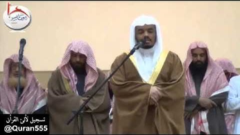 عشاء الاثنين 21-6-1435هـ للشيخ ياسر الدوسري سورة الواقعة إبدااع وخشوووع