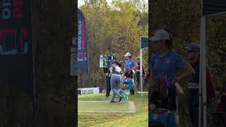 Paige Pierce Launches a BOMB on Hole 1! 💥 | Final Round DGPT Championship #shorts