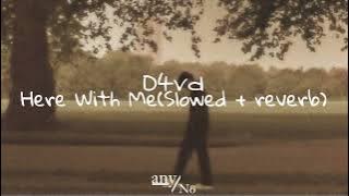 I don't care how long it takes (slowed   reverb) | D4vd - Here With Me