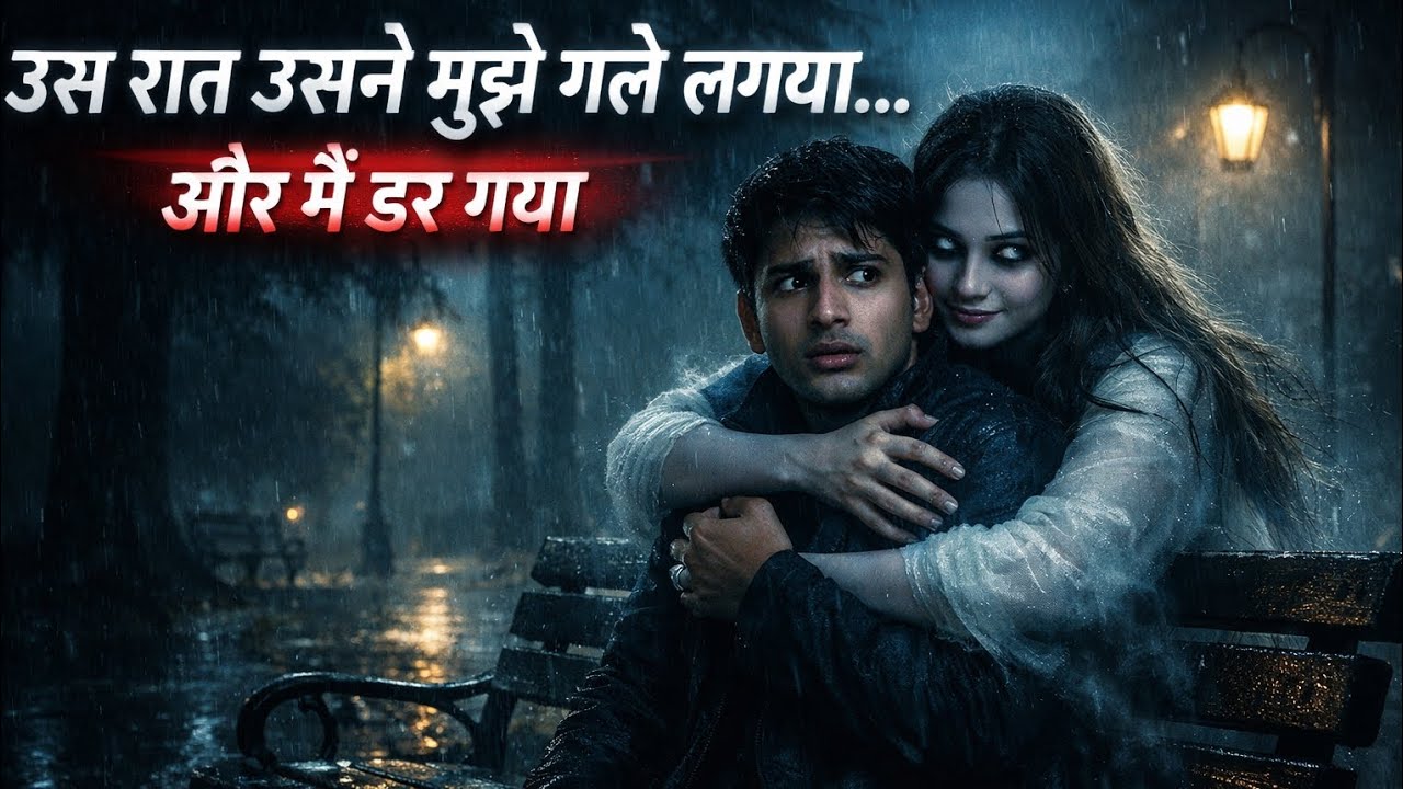 उस रात उसने मुझे गले लगाया… और मैं डर गया 😨💔 | Horror Love Story