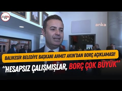 AKP'li belediyenin bıraktığı borcu Ahmet Akın böyle açıkladı! \