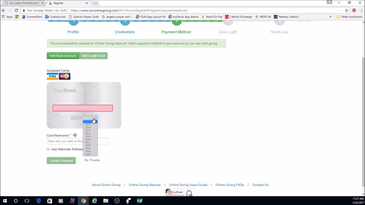 Online Giving Video Tutorial II - YouTube