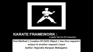 Post Method | Creation Of JSON Object | Use One request's output in another request's input Net Worth