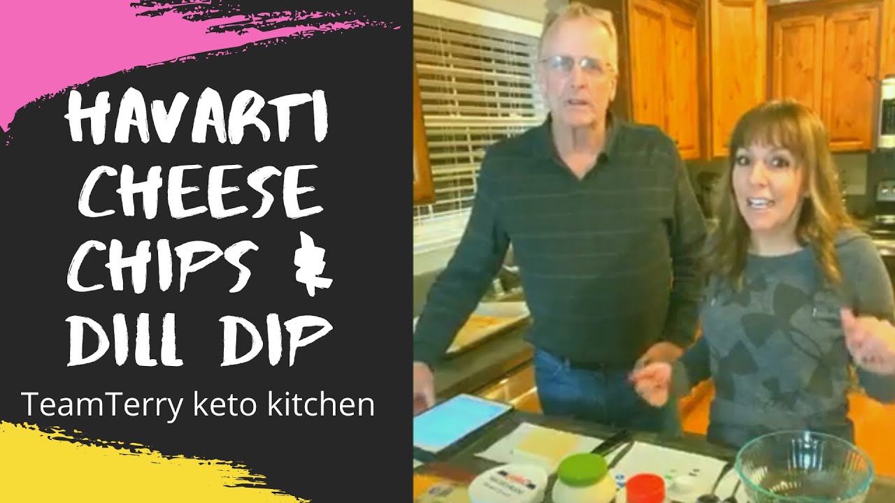 How to make a Havarti Cheese Chips & Dill Dip!! ️ with team terry keto