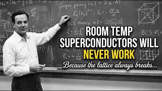 Why SUPERCONDUCTORS Exist — And Why We Can't Make One That Works At Room Temperature