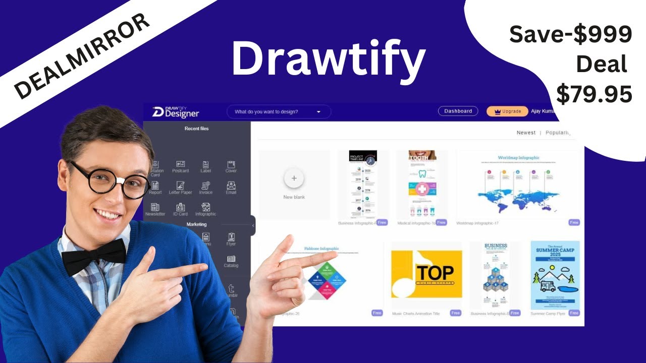 Drawtify Review and Demo: Easy To Create Graphics | Make Design Easier ...