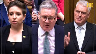 BEST BITS: Keir Starmer faces pressure from MPs at PMQs