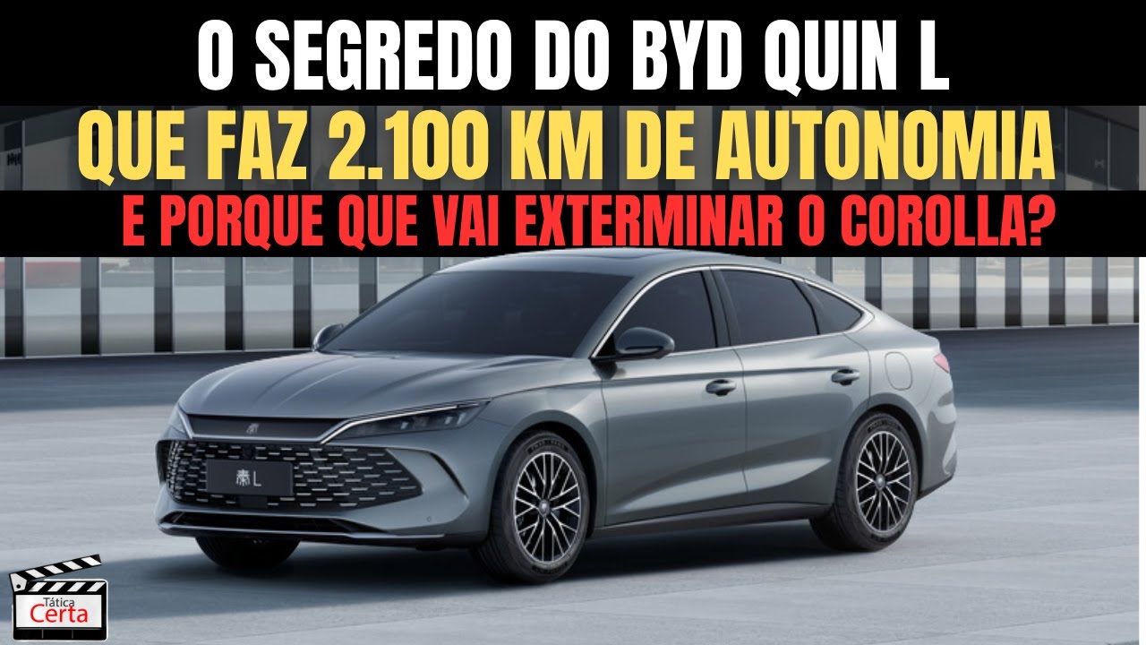 Por que o BYD Qin L tirou o sono da Toyota?