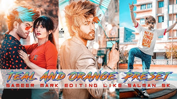 Sameer Mark Photos Editing Like Salman Sk || Lightroom Preset ||Umar Creation||