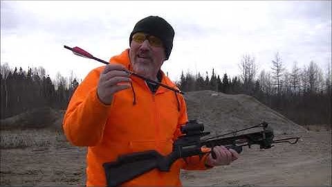 Testing out TEMU Crossbow Bolts, Target Shooting