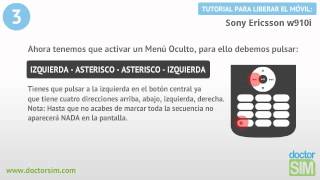 Liberar Sony Ericsson W910i | Desbloquear Sony Ericsson W910i