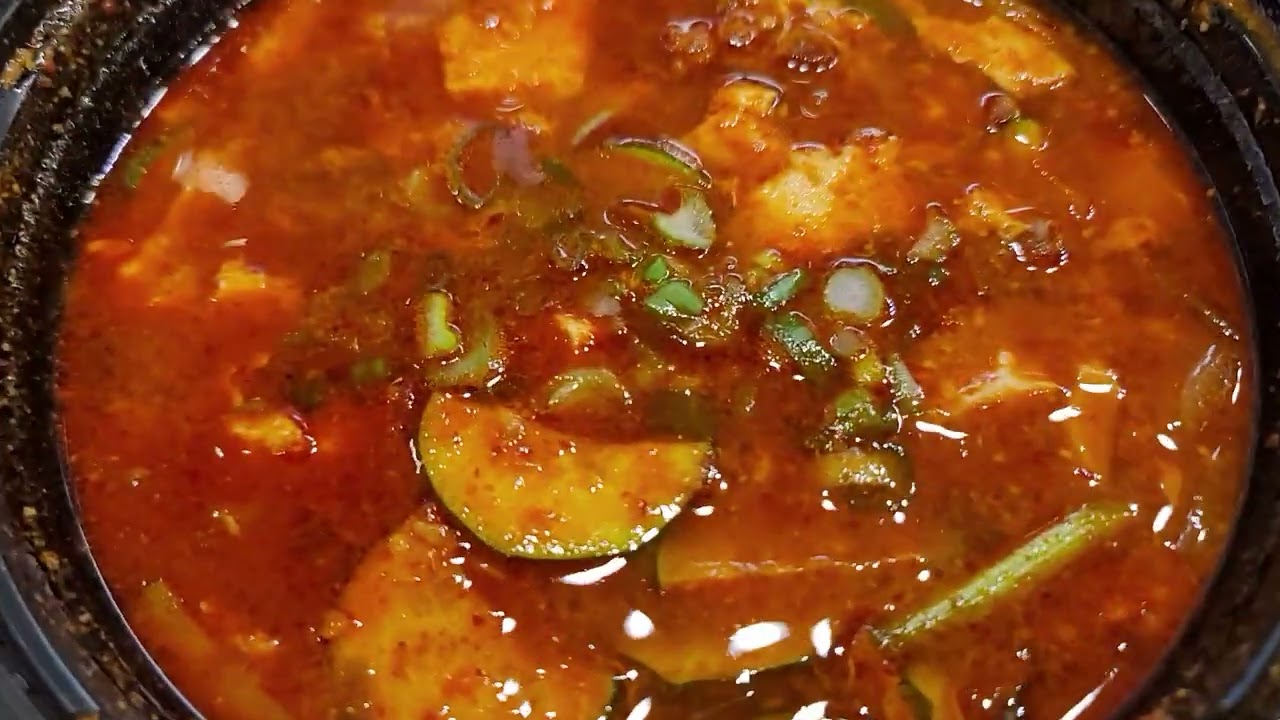 SoonDooBoo Soup With Rice