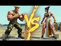 INSANE 200 IQ GUILE VS JURI MATCH Ultra Street Fighter 