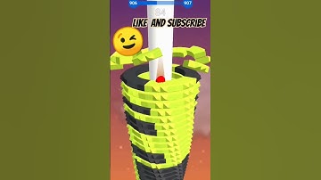 Stack Ball Level 906 #ytshorts #ytgaming #stackball #satisfying #gamingwithsamicheema