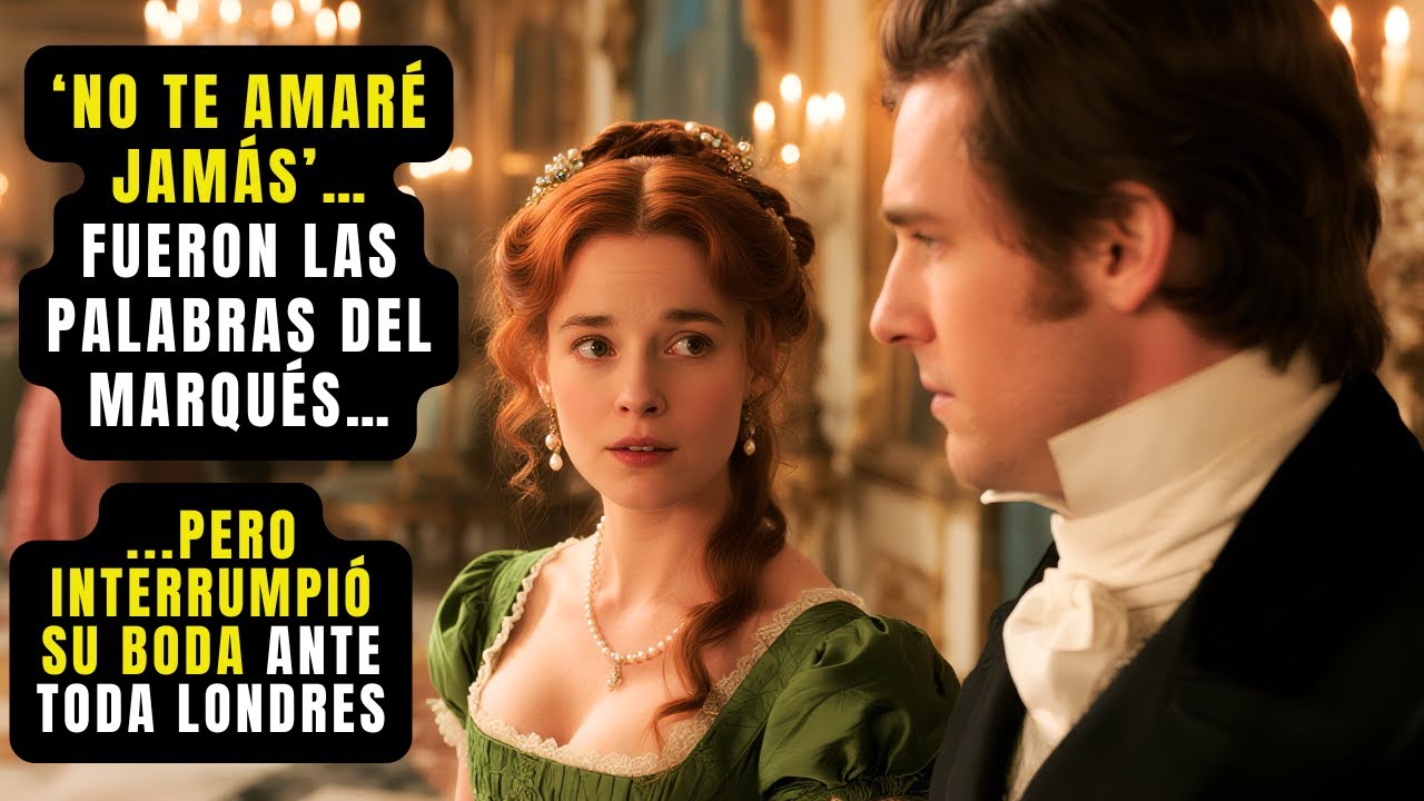 “NO TE AMARÉ JAMÁS”, FUERON LAS PALABRAS DEL MARQUÉS… PERO NO SOPORTÓ VERLA CASÁNDOSE CON OTRO