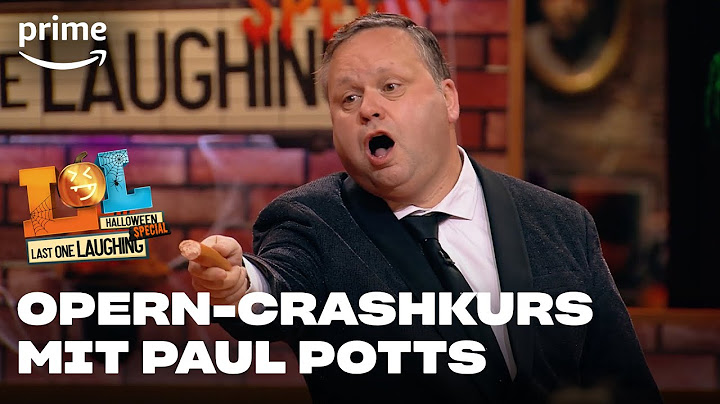 Opern-Crashkurs mit Paul Potts | Last One Laughing Halloween-Special
