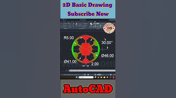 Circle & Arrey Command In AutoCAD  l how to draw line in autocad👂#autocad #shorts#shortsfeed